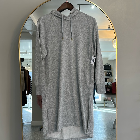 Old Navy Loose Hooded Sweatshirt Shift Dress for Women Size Small - Picture 2 of 5